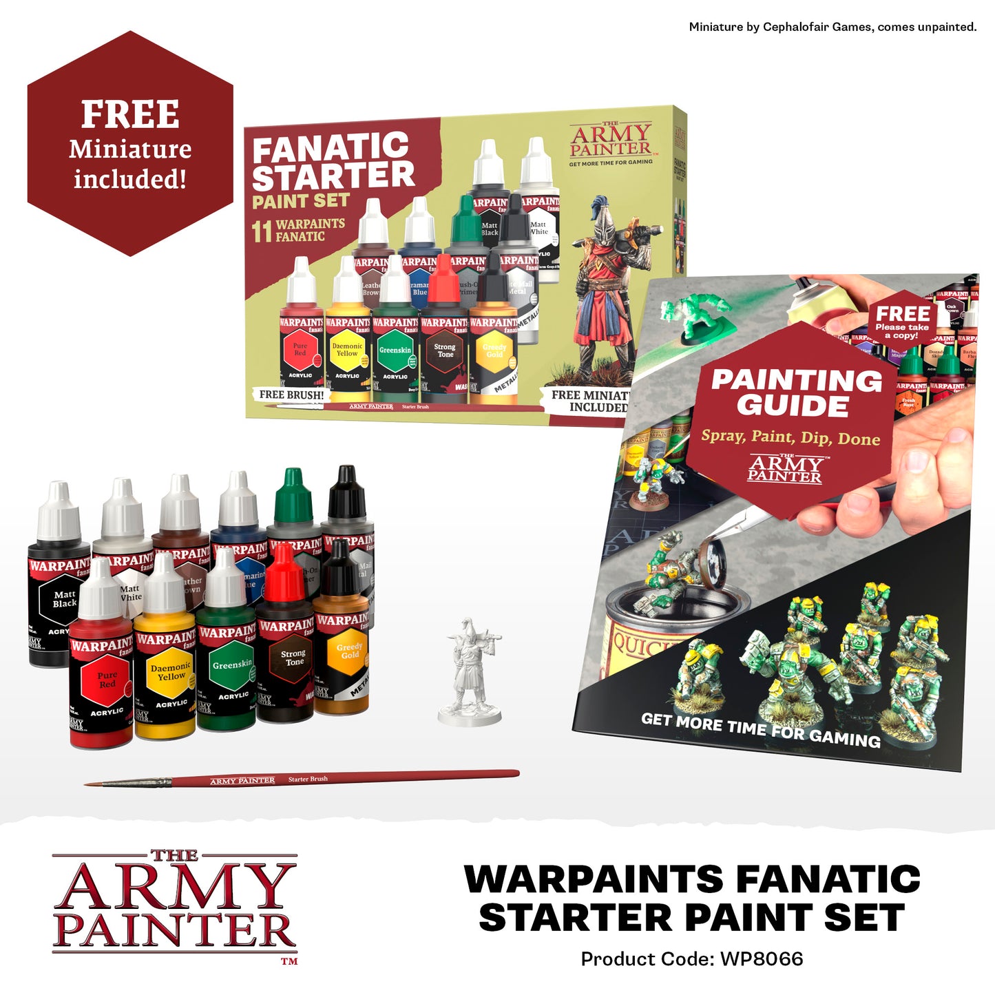 The Army Painter - Warpaints Fanatic Starter Set