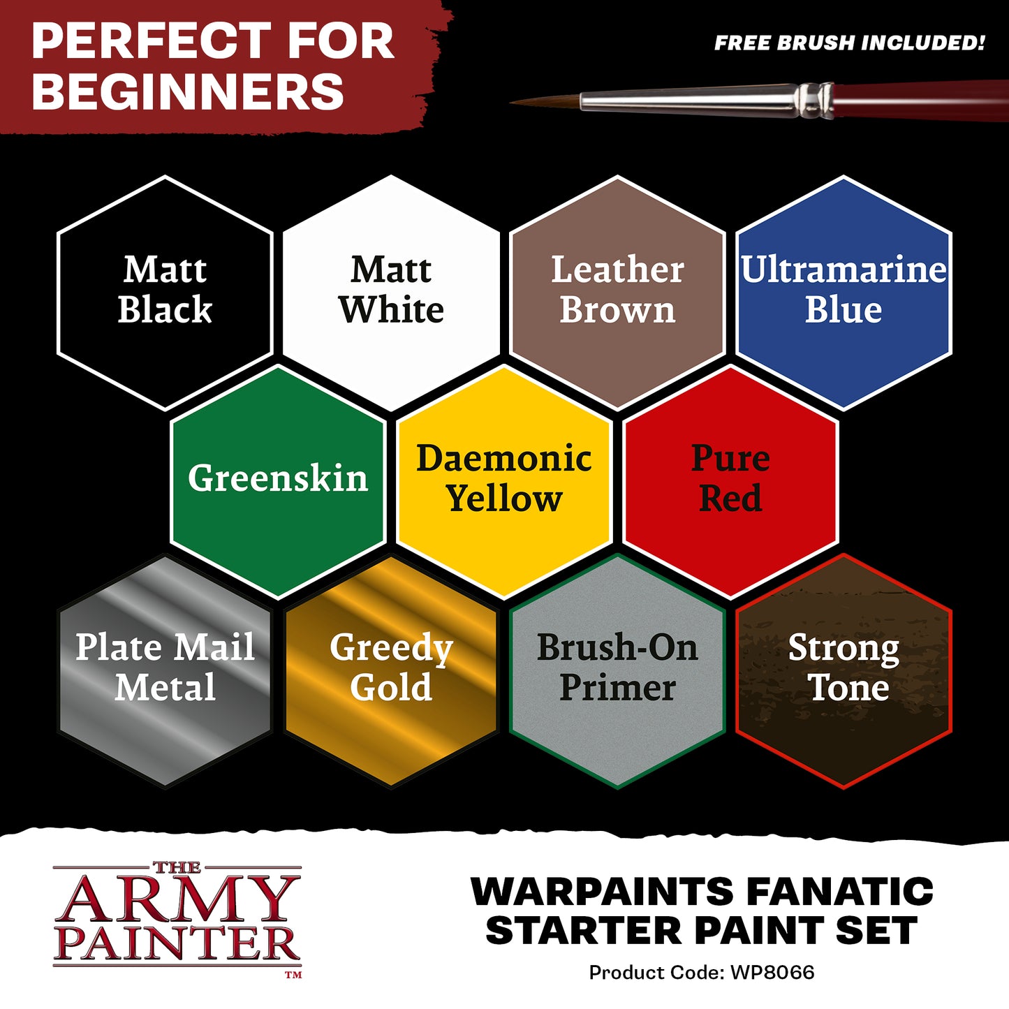 The Army Painter - Warpaints Fanatic Starter Set