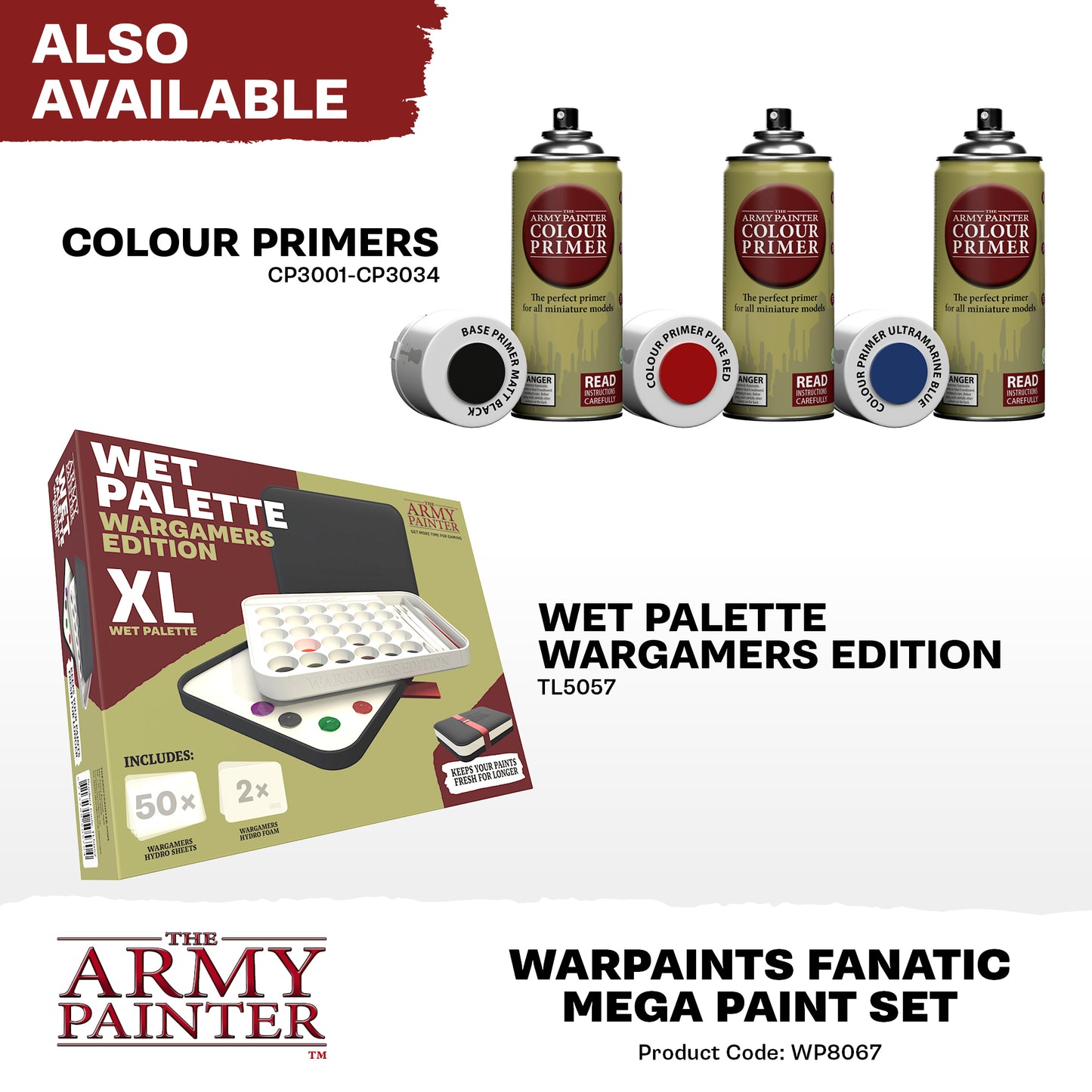 The Army Painter - Warpaints Fanatic Mega Paint Set