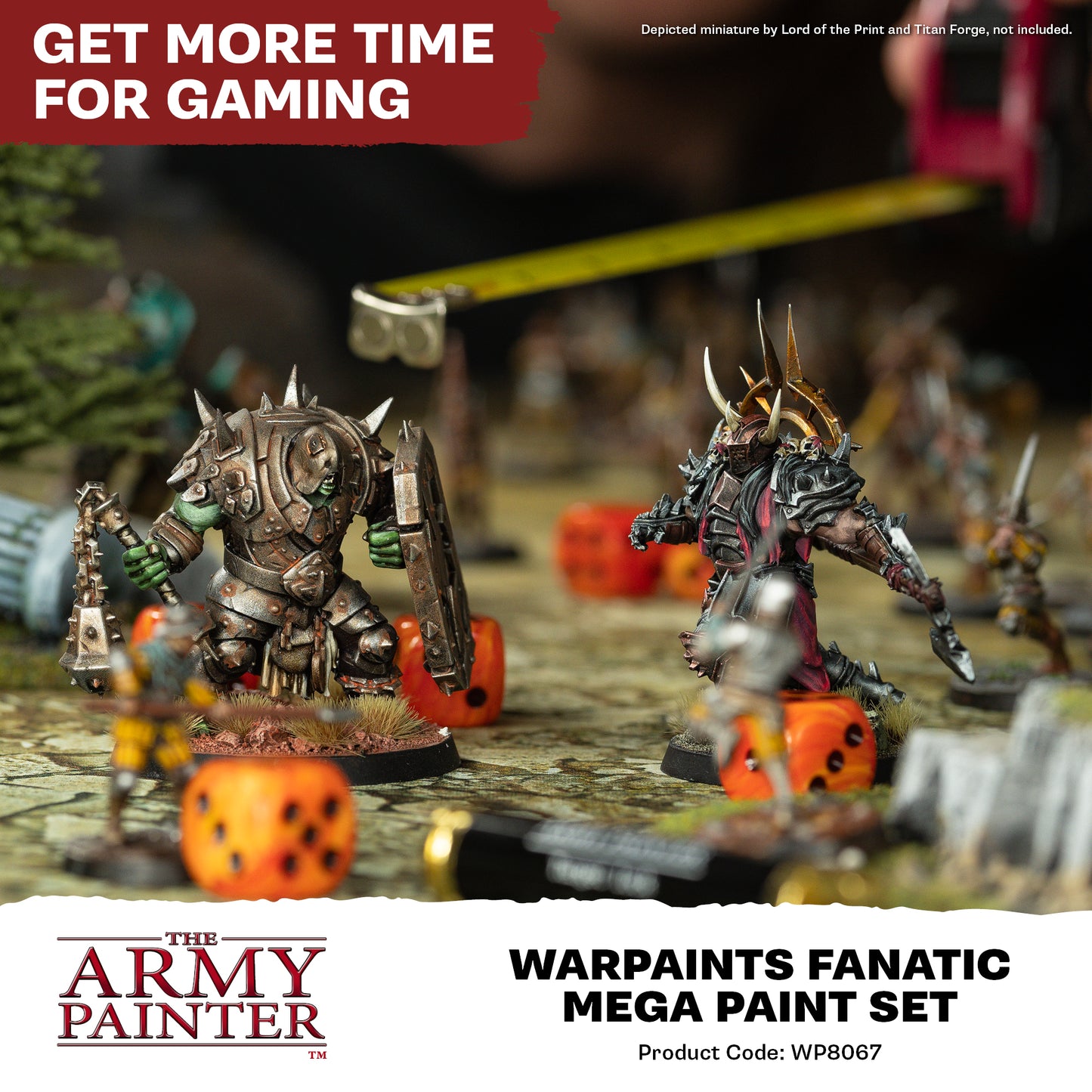 The Army Painter - Warpaints Fanatic Mega Paint Set