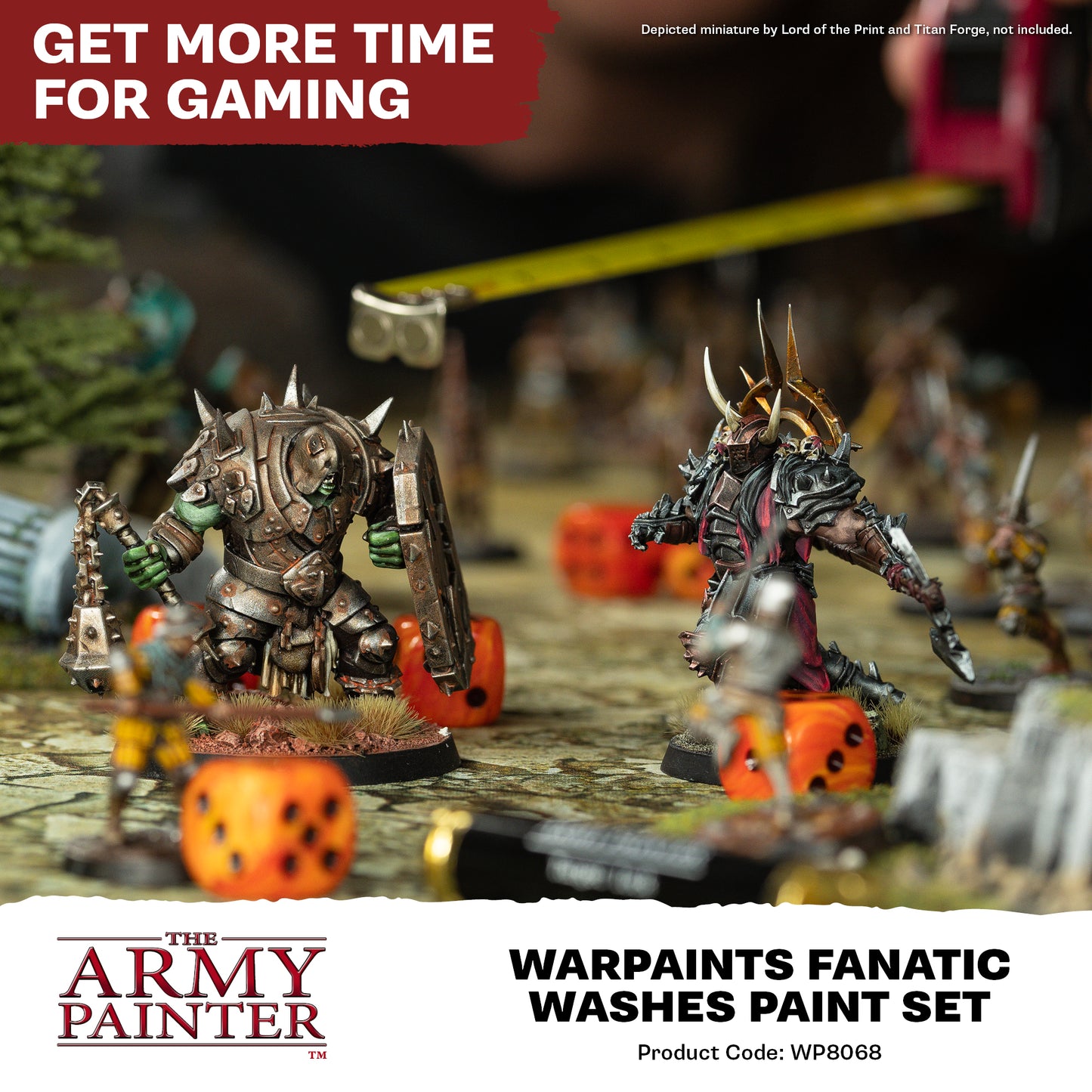 The Army Painter - Warpaints Fanatic Washes Paint Set