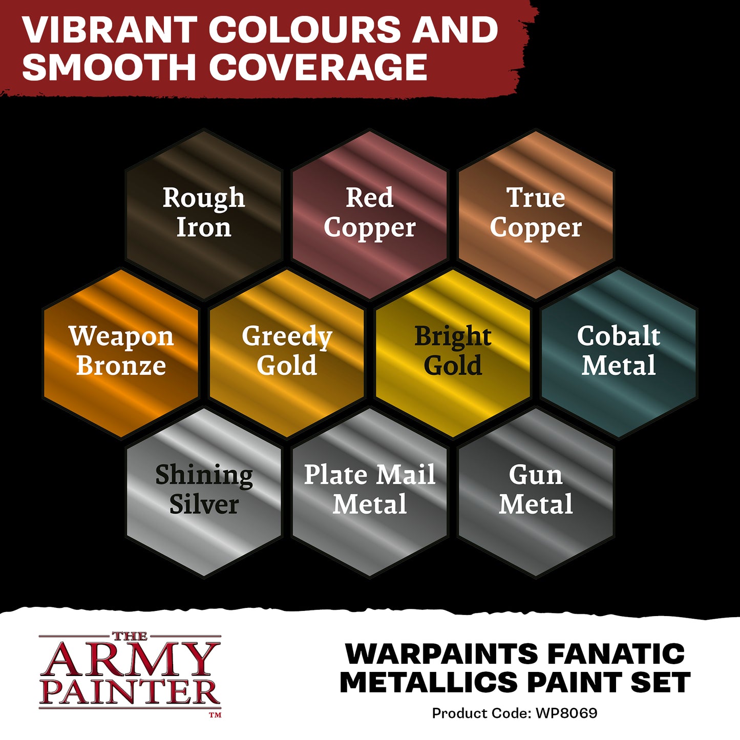 The Army Painter - Warpaints Fanatic Metallics Paint Set
