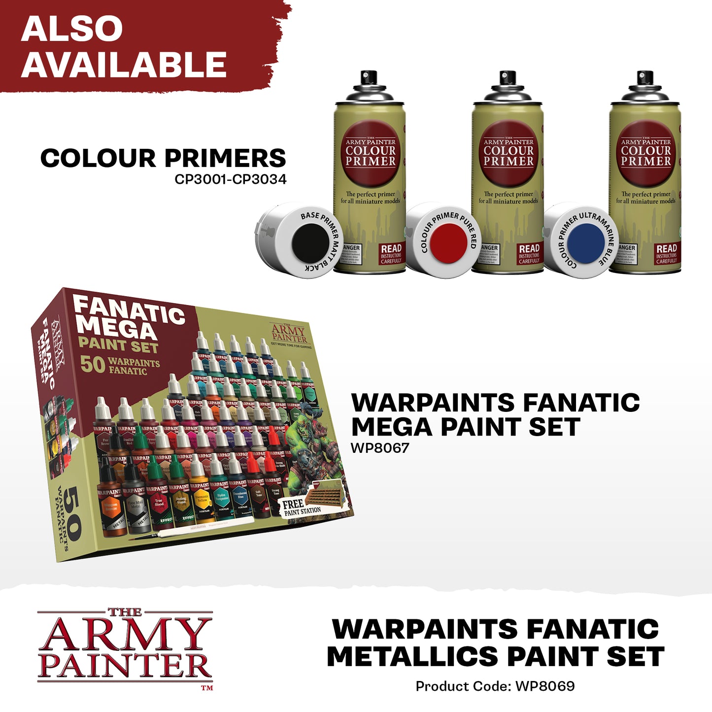 The Army Painter - Warpaints Fanatic Metallics Paint Set