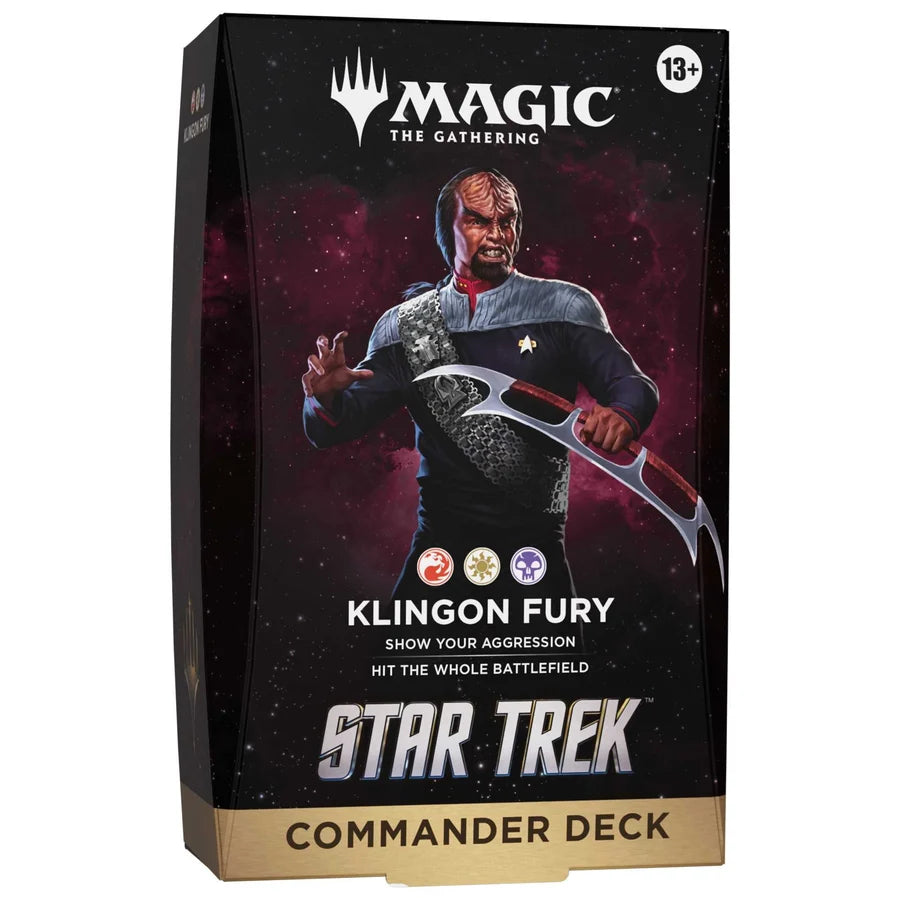 Magic: The Gathering - Star Trek Commander Deck - Klingon Fury