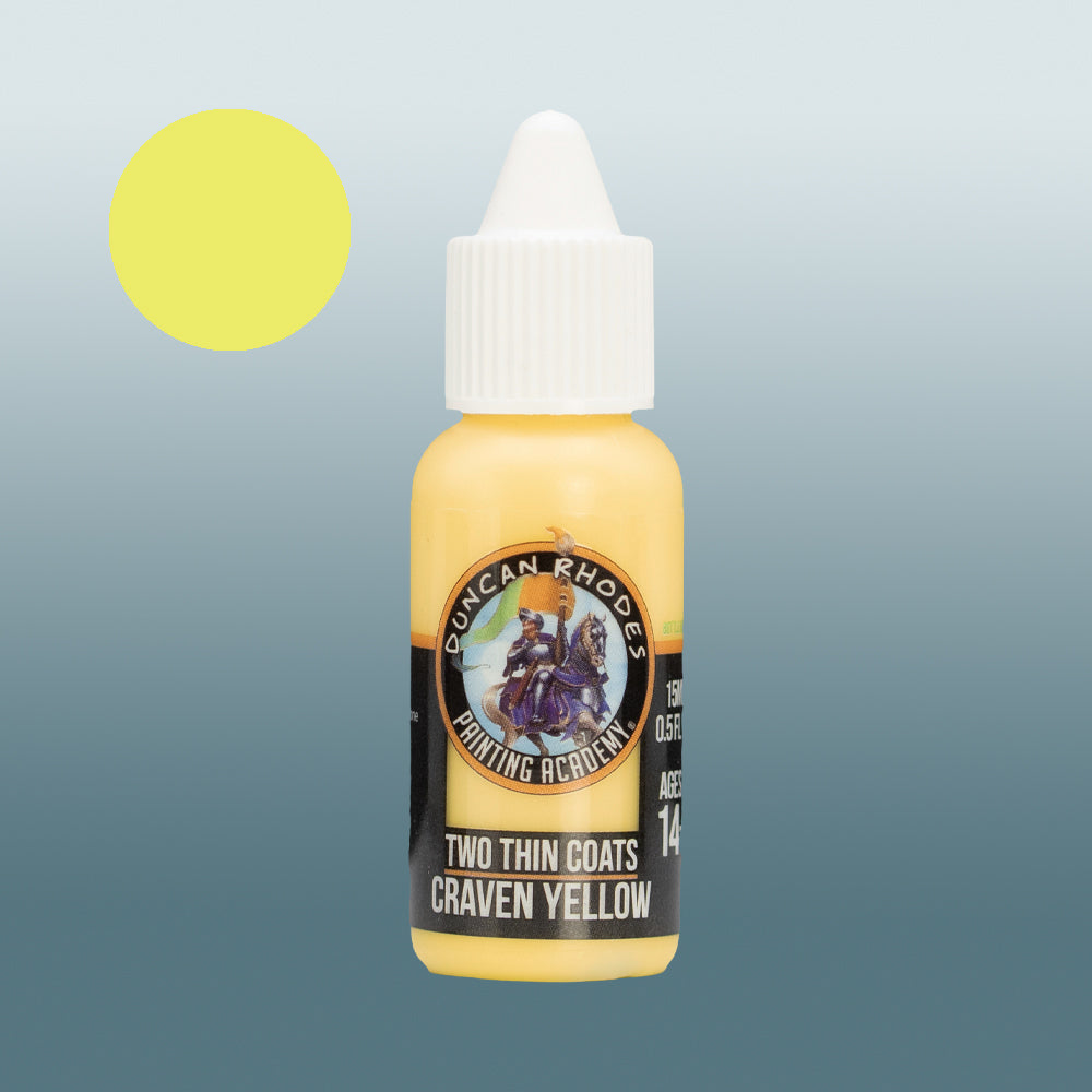 Two Thin Coats: Craven Yellow