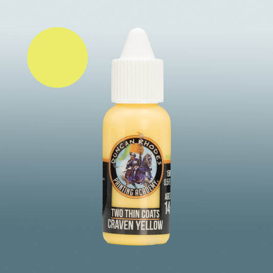 Two Thin Coats: Craven Yellow