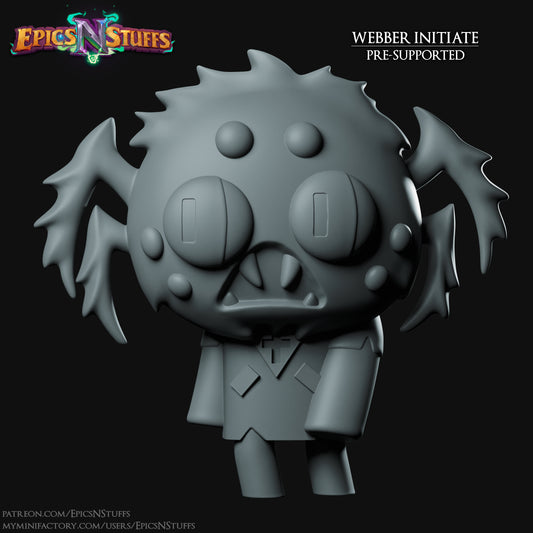 Webber Initiate Miniature, 3D Printed Resin Miniature