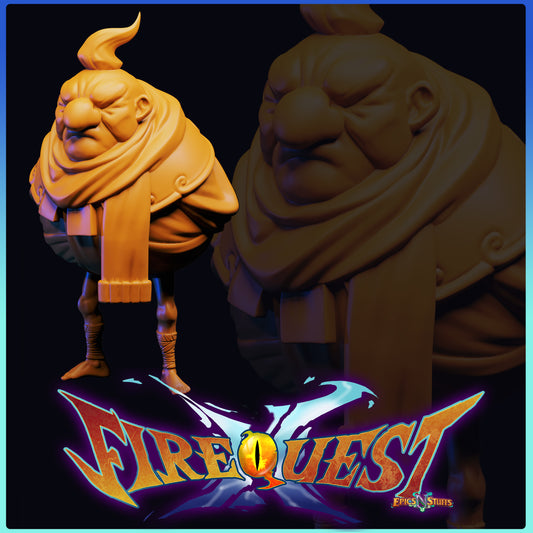 Yawn, Breath of Fire IV, 3D Printed Resin Miniature
