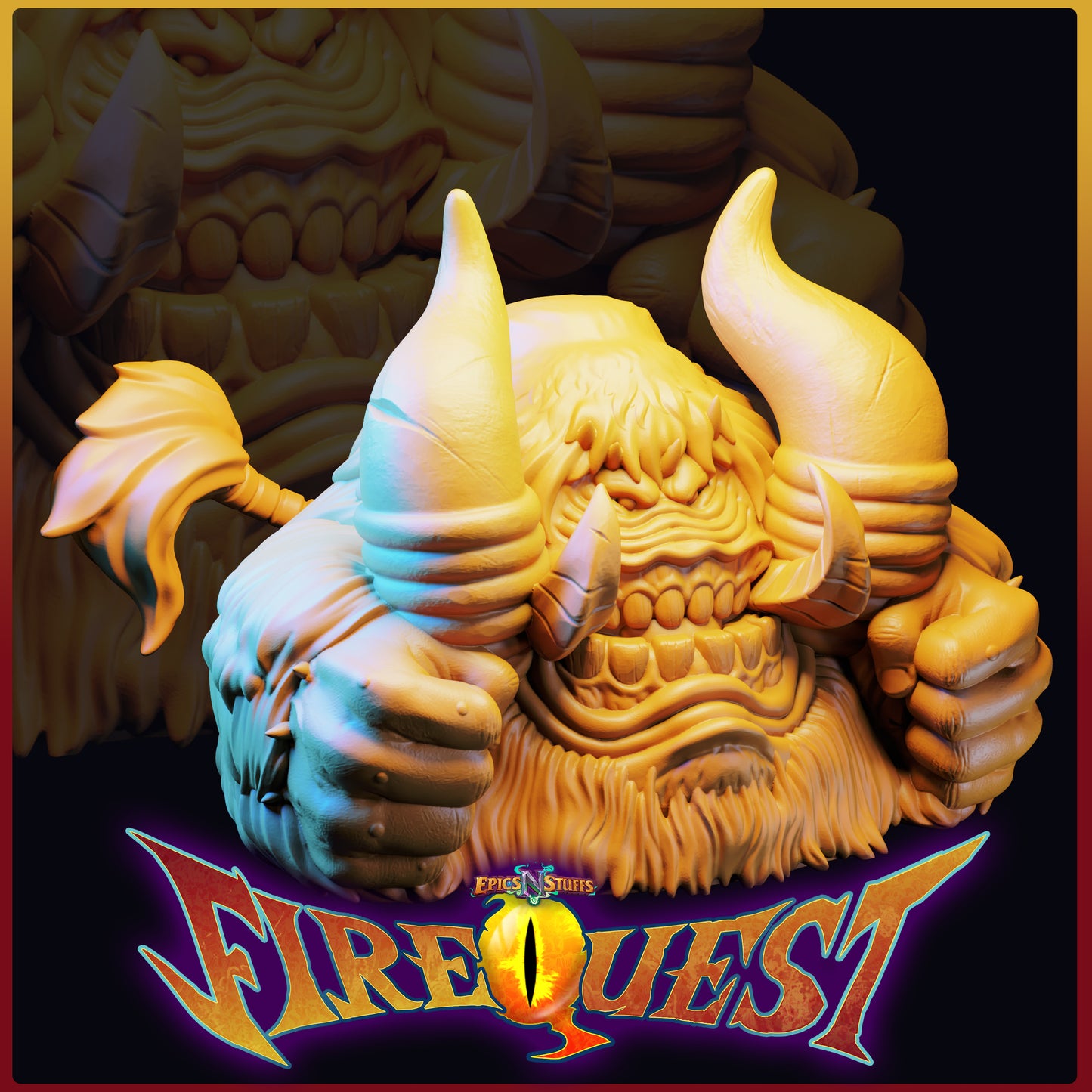 Manmo, Breath of Fire III, 3D Printed Resin Miniature