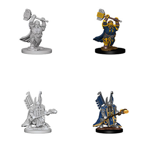 D&D Nolzur's Marvelous Miniatures:  Dwarf Male Paladin