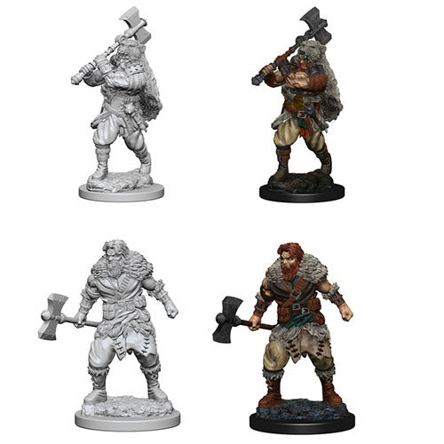 D&D Nolzur's Marvelous Miniatures: Human Male Barbarian