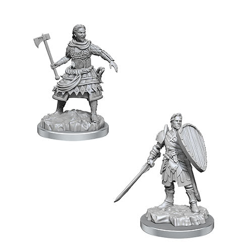 D&D Nolzur's Marvelous Miniatures: Human Fighters