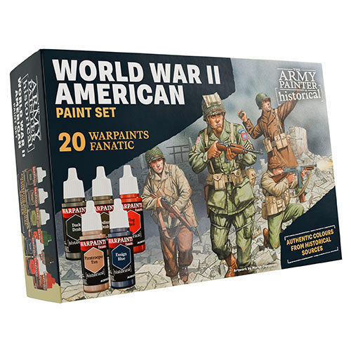 The Army Painter - Historical WWII American Paint Set