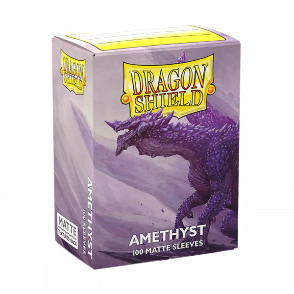 Dragon Shield - Matte Standard Size Sleeves 100pk - Amethyst
