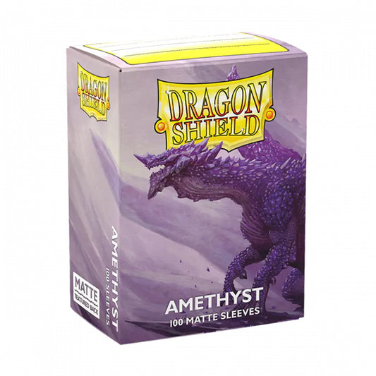 Dragon Shield - Matte Standard Size Sleeves 100pk - Amethyst