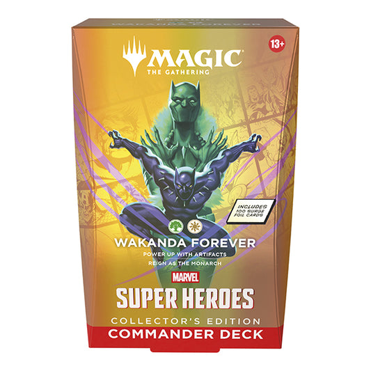 Magic: The Gathering - Marvel Super Heroes Collector Commander Deck - Wakanda Forever