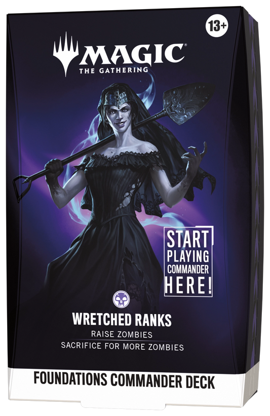 Magic: The Gathering - Reality Fracture Foundations Starter Commander Deck - Wretched Ranks