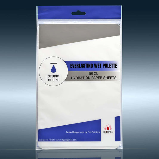 Redgrass Games - 50x Hydration Paper Sheets for all Studio Wet Palettes