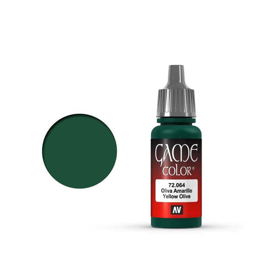 AV Vallejo Game Color 17ml - Yellow Olive