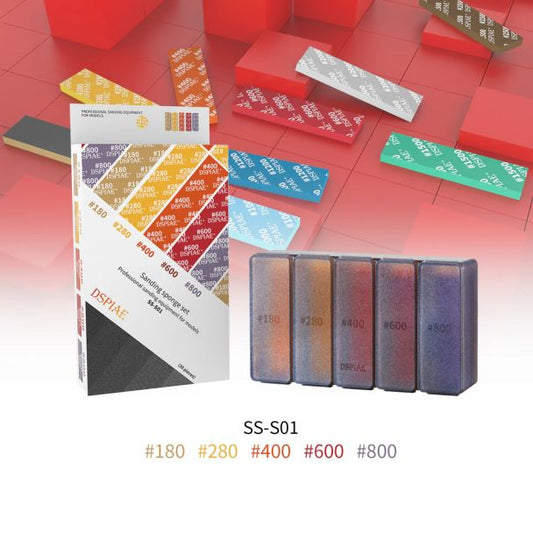 DSPIAE - Sponge Sanding Set (30 Pcs) - SS-S01