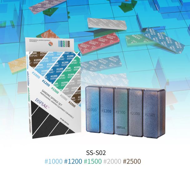 DSPIAE - Sponge Sanding Set (30 Pcs) - SS-S02