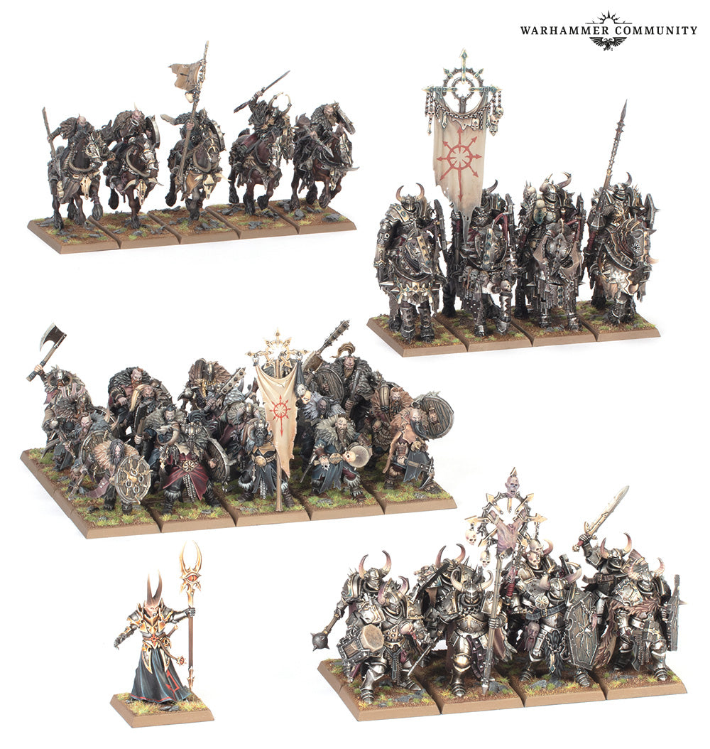 Warriors of Chaos:  Battle March Army