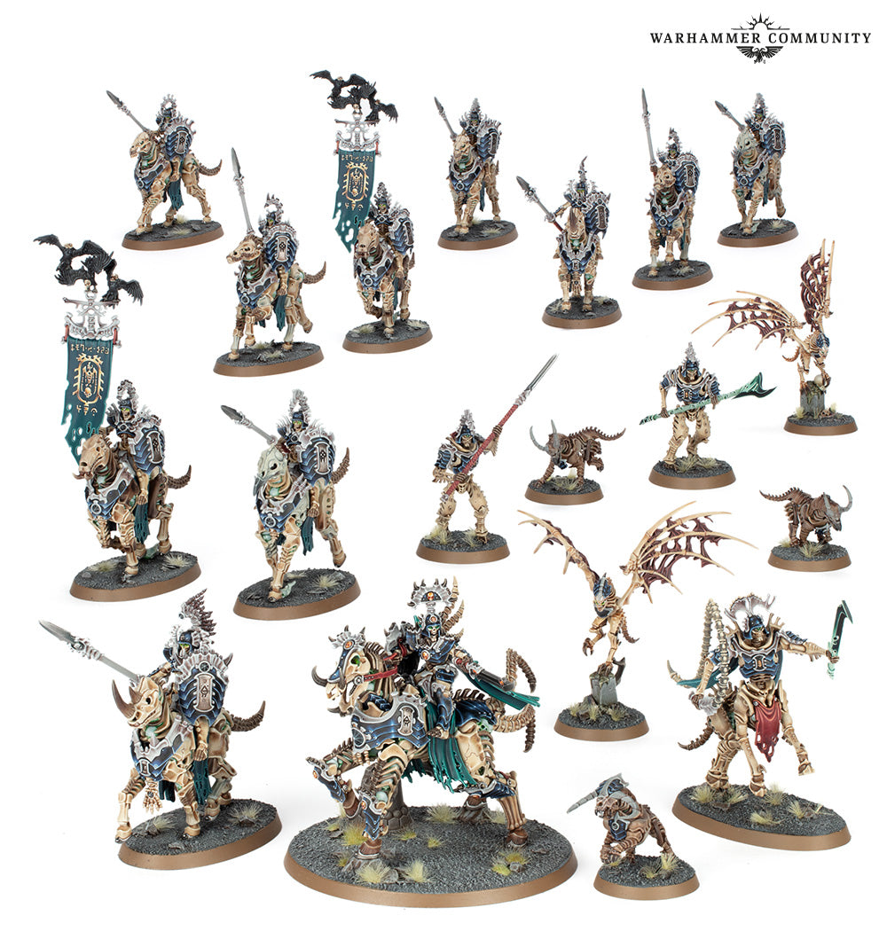 Ossiarch Bonereapers: Kavalos Vanguard