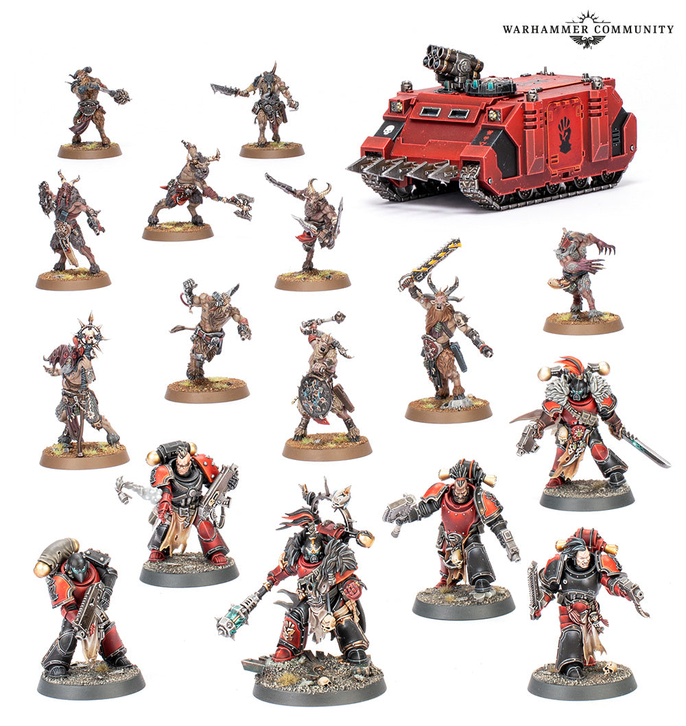 Chaos Space Marines: Combat Patrol Red Corsairs