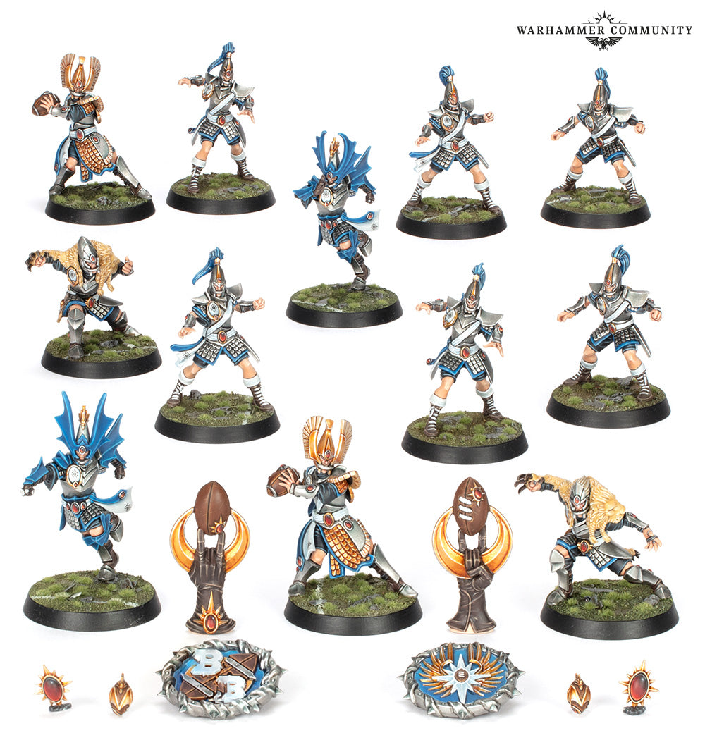 Blood Bowl: High Elf Team: The Caledor Dragons