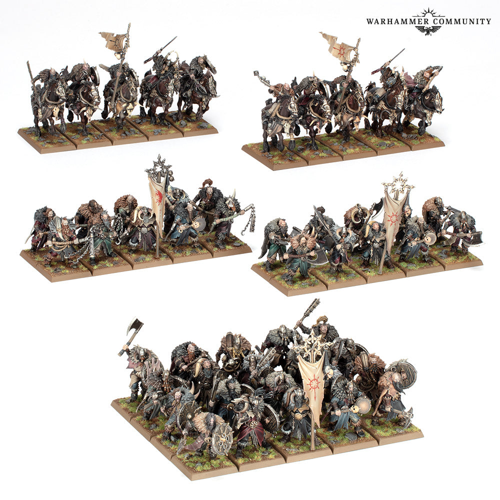 Warriors of Chaos: Chaos Marauders Army Reinforcement Set