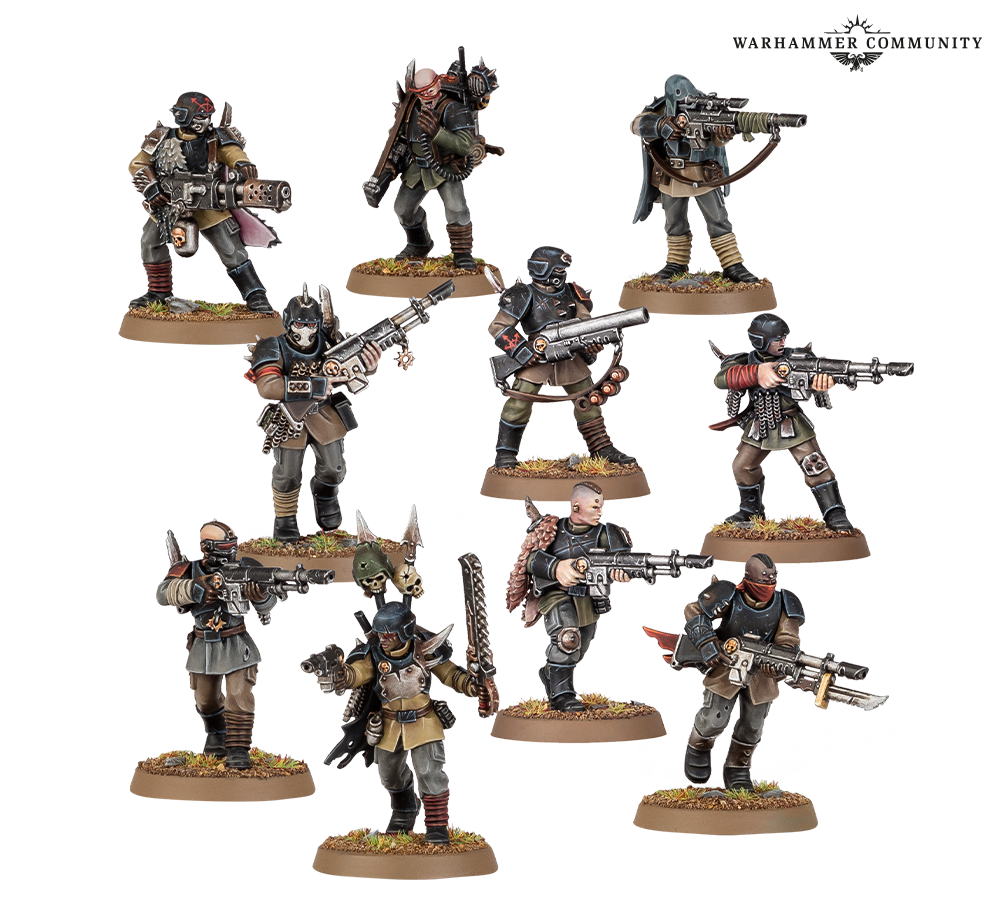 Chaos Space Marines: Traitor Guardsmen Squad