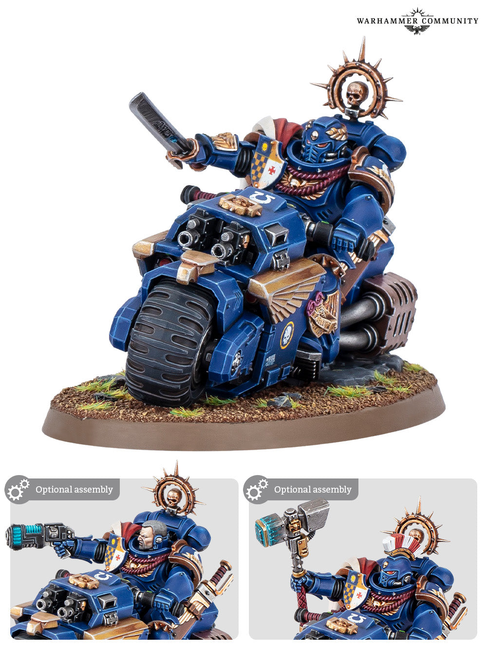 Space Marines: Captain on Bike