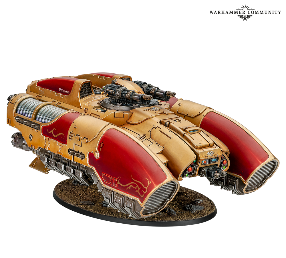 Adeptus Custodes: Caladius Grav-Tank