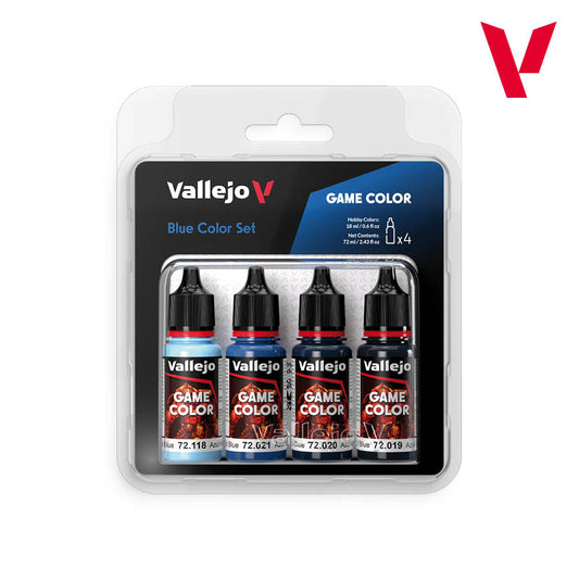 Vallejo Game Color Set - Blue Color Set