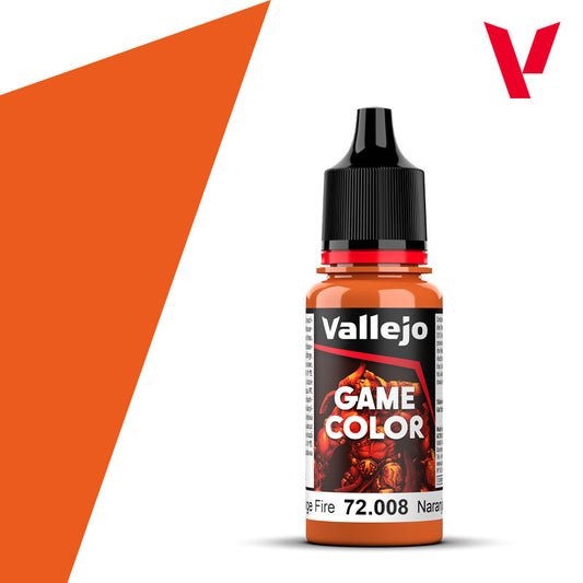 AV Vallejo Game Color 18ml - Orange Fire
