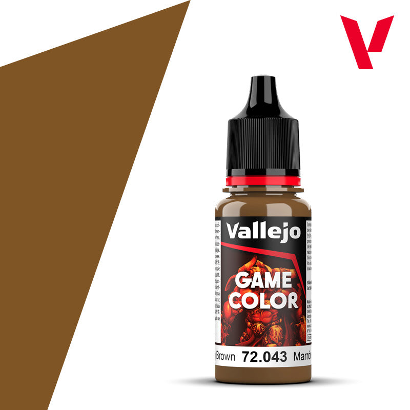 AV Vallejo Game Color 18ml - Beasty Brown