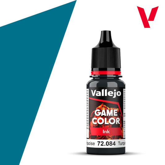 AV Vallejo Game Color Ink 18ml - Dark Turquoise