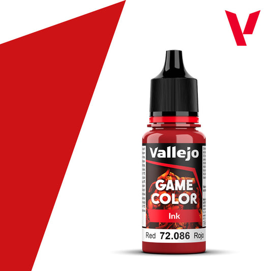 AV Vallejo Game Color Ink 18ml - Red