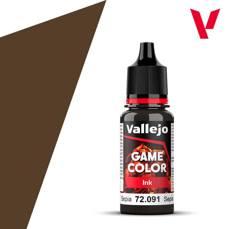 AV Vallejo Game Color Ink 18ml - Sepia