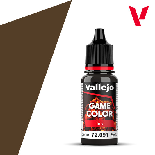 AV Vallejo Game Color Ink 18ml - Sepia
