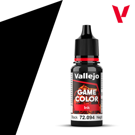AV Vallejo Game Color Ink 18ml - Black