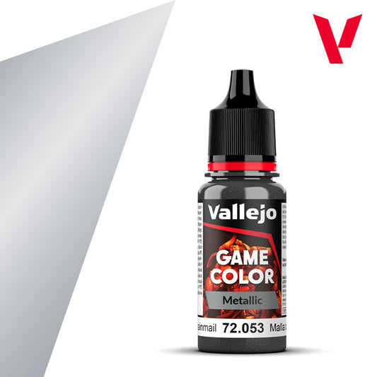 AV Vallejo Game Color Metallic 18ml - Chainmail