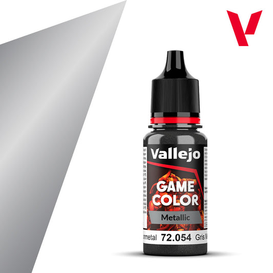 AV Vallejo Game Color Metallic 18ml - Dark Gunmetal