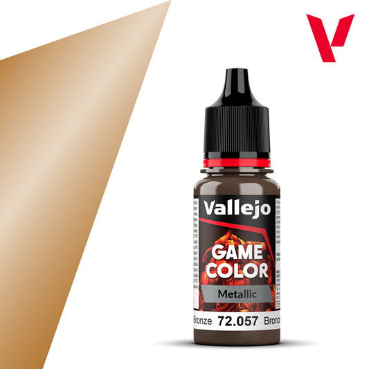 AV Vallejo Game Color Metallic 18ml - Bright Bronze