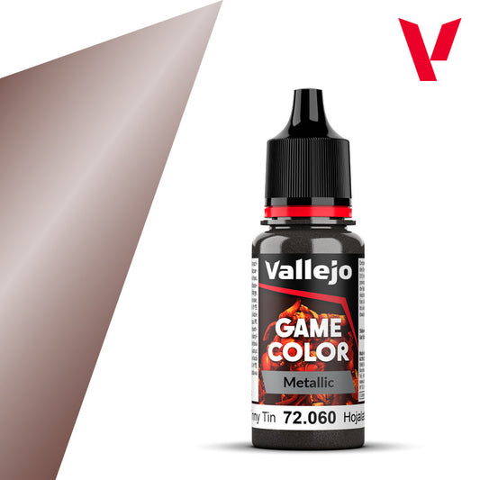 AV Vallejo Game Color Metallic 18ml - Tinny Tin