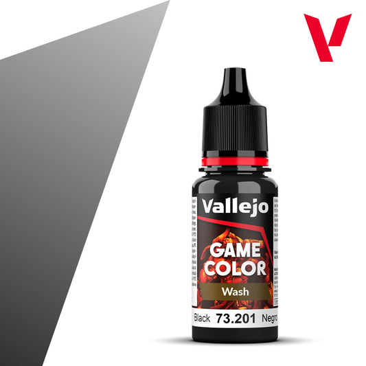 AV Vallejo Game Color Wash 18ml - Black